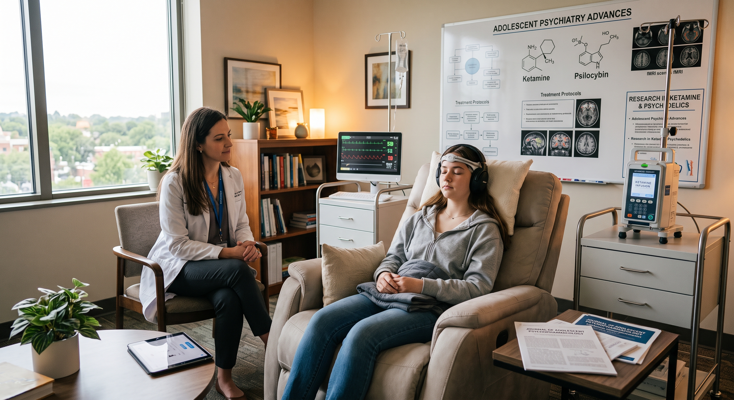 Ketamine and Psychedelic-Assisted Therapy Are Coming for Adolescent Psychiatry