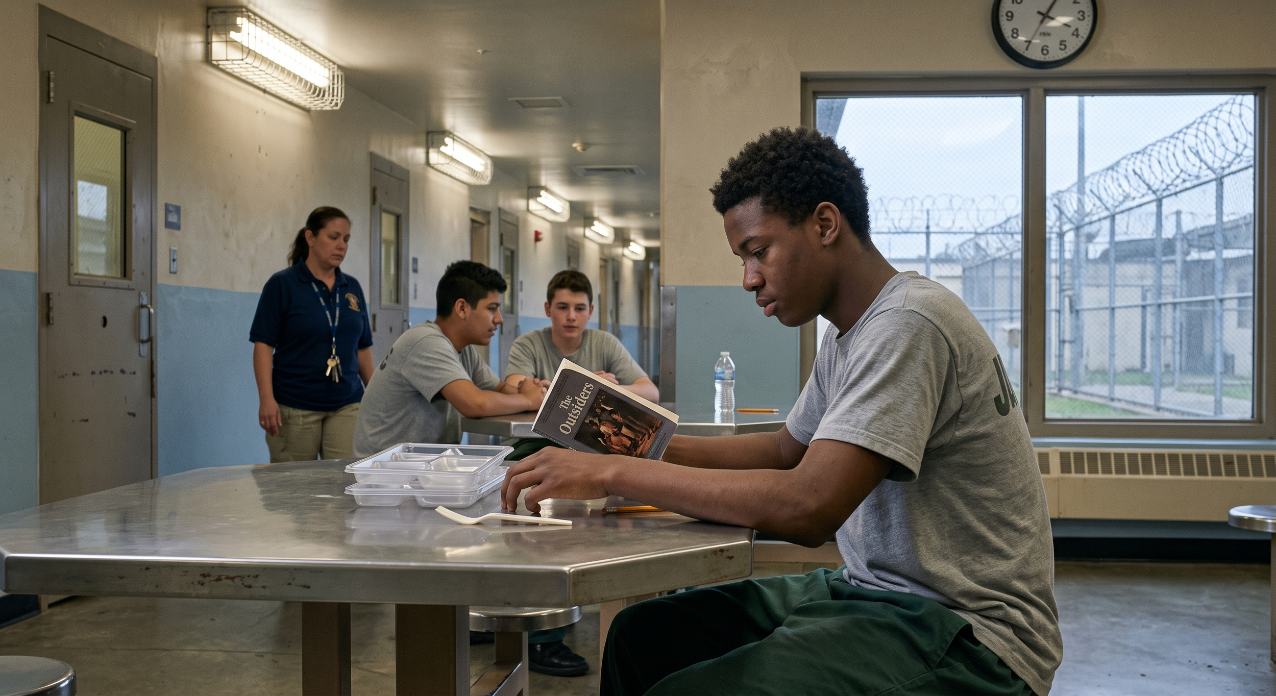 The first question every child in a detention center should be asked is: "What happened to you?"
