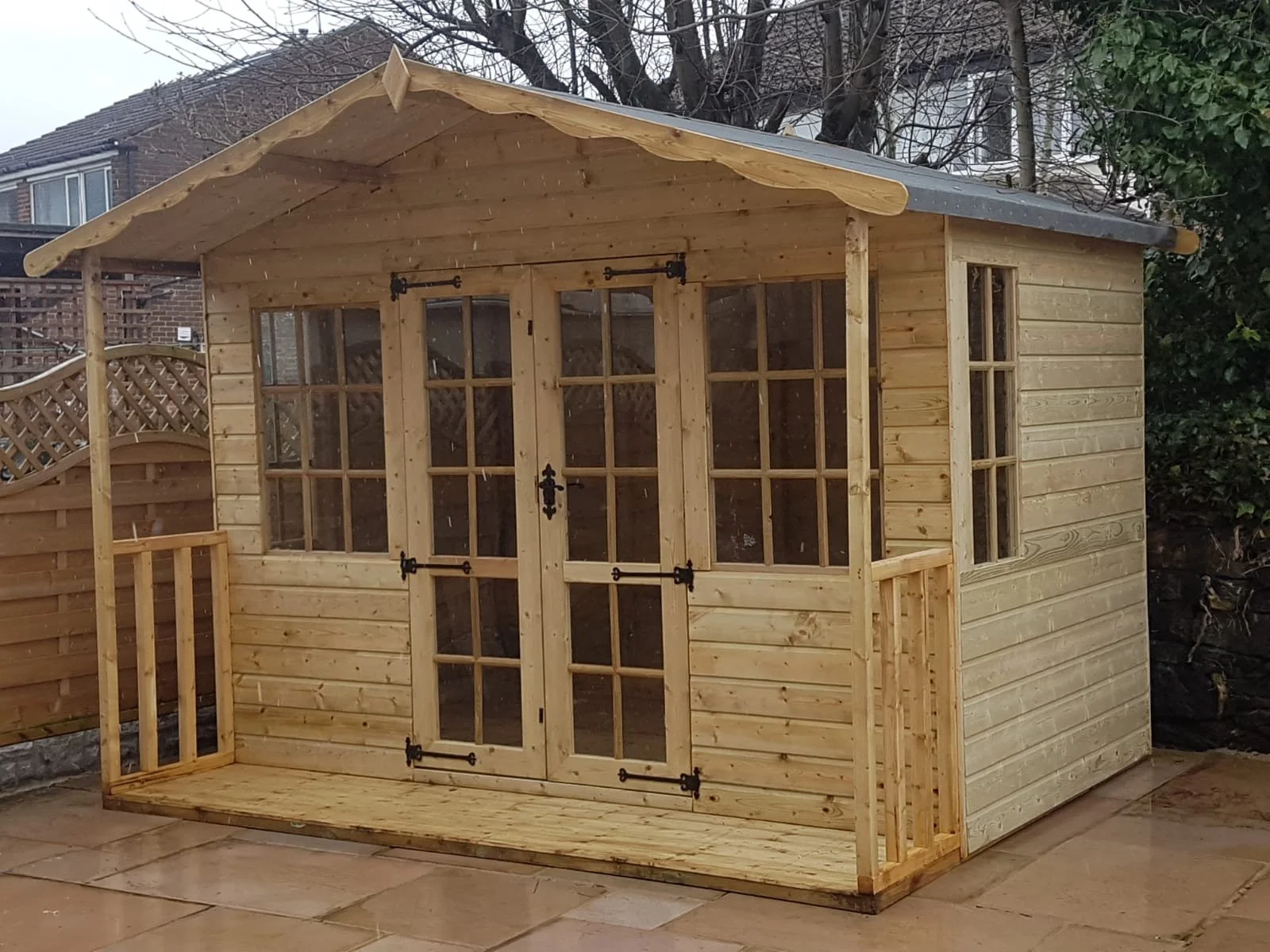 Georgian Summerhouse Tanalised