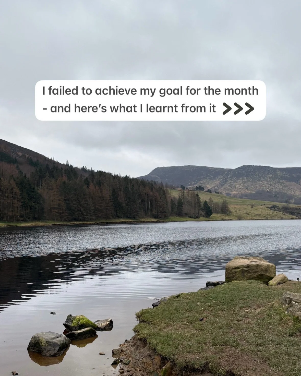 I failed to achieve my goal for the month - and here&rsquo;s the I learnt from it ➡️

#slowdown #slowingdown #goals #goalsetting #failure