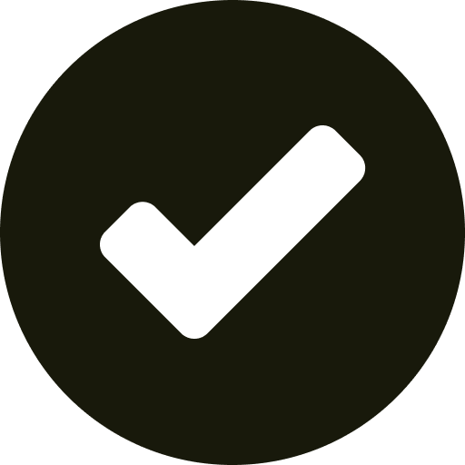 Check symbol from the life coaching UK benefits list.