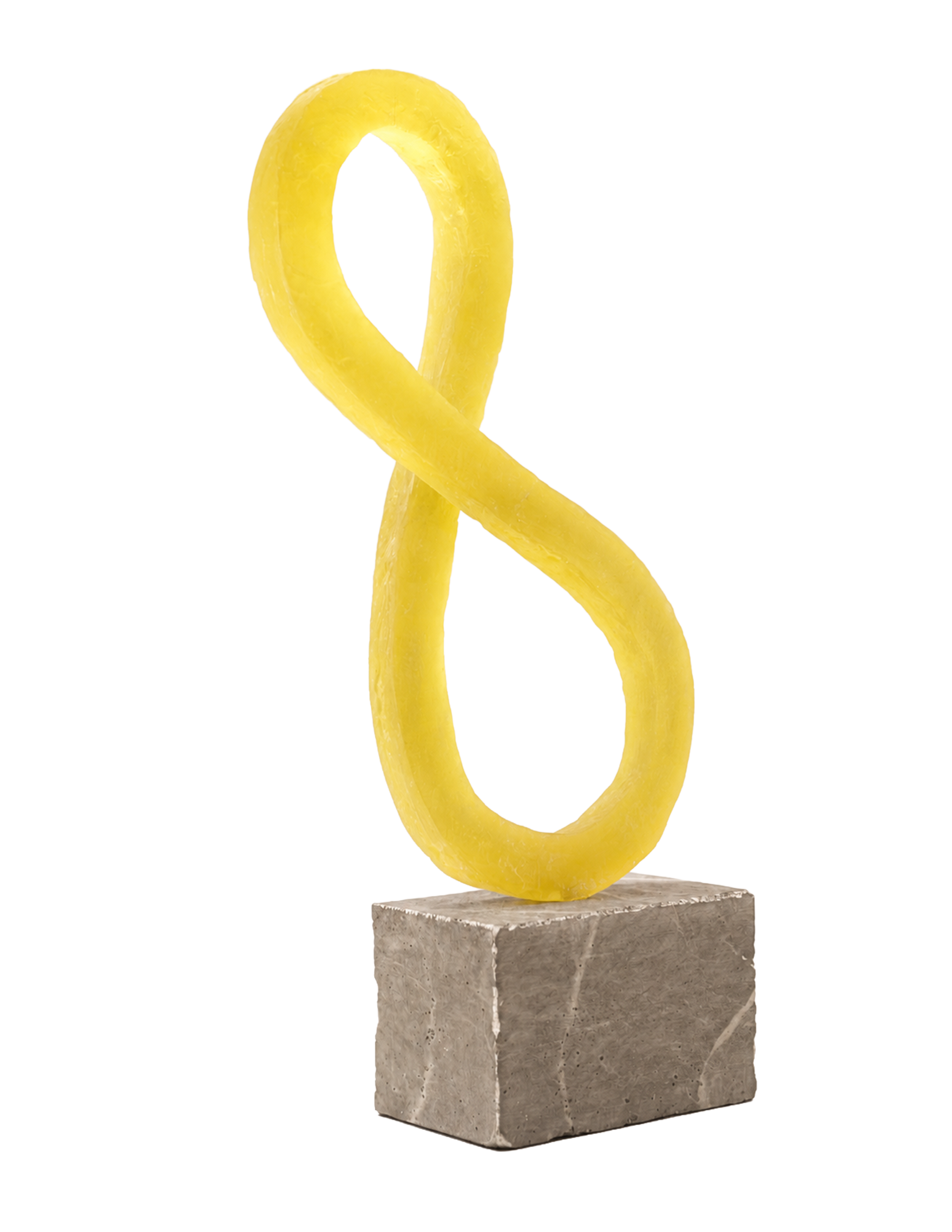 Infinity in Sunbeam Yellow, 32" tall