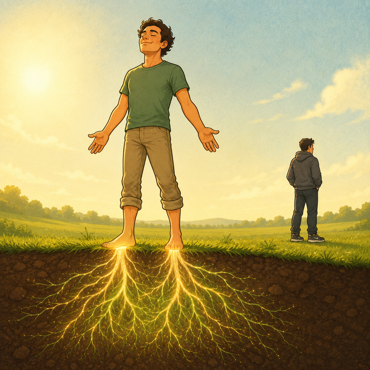 Why Putting Your Bare Feet on the Ground Changes Your Body