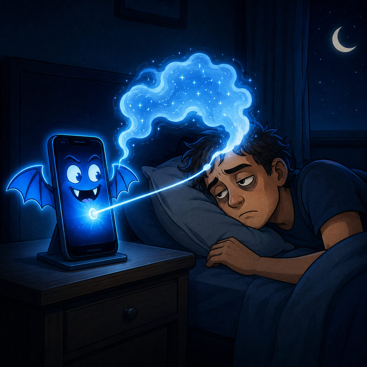 Your Phone Is Stealing Your Sleep — And Your Youth