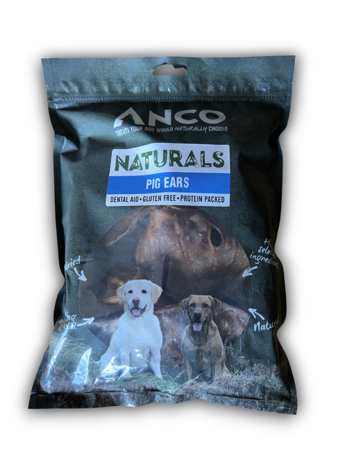 Anco Naturals Pig Ears 5pk