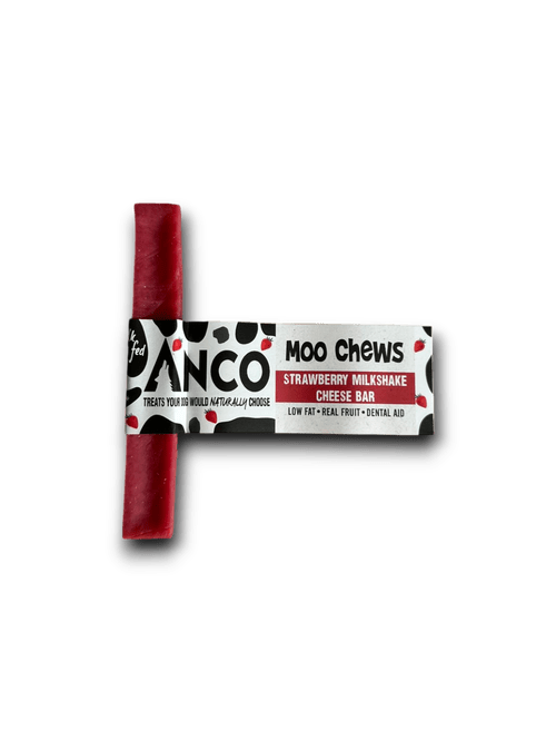 Anco Moo Chew Strawberry Milkshake Cheese Bar Small
