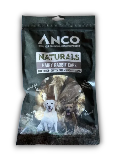Anco Naturals Hairy Rabbit Ears 100g