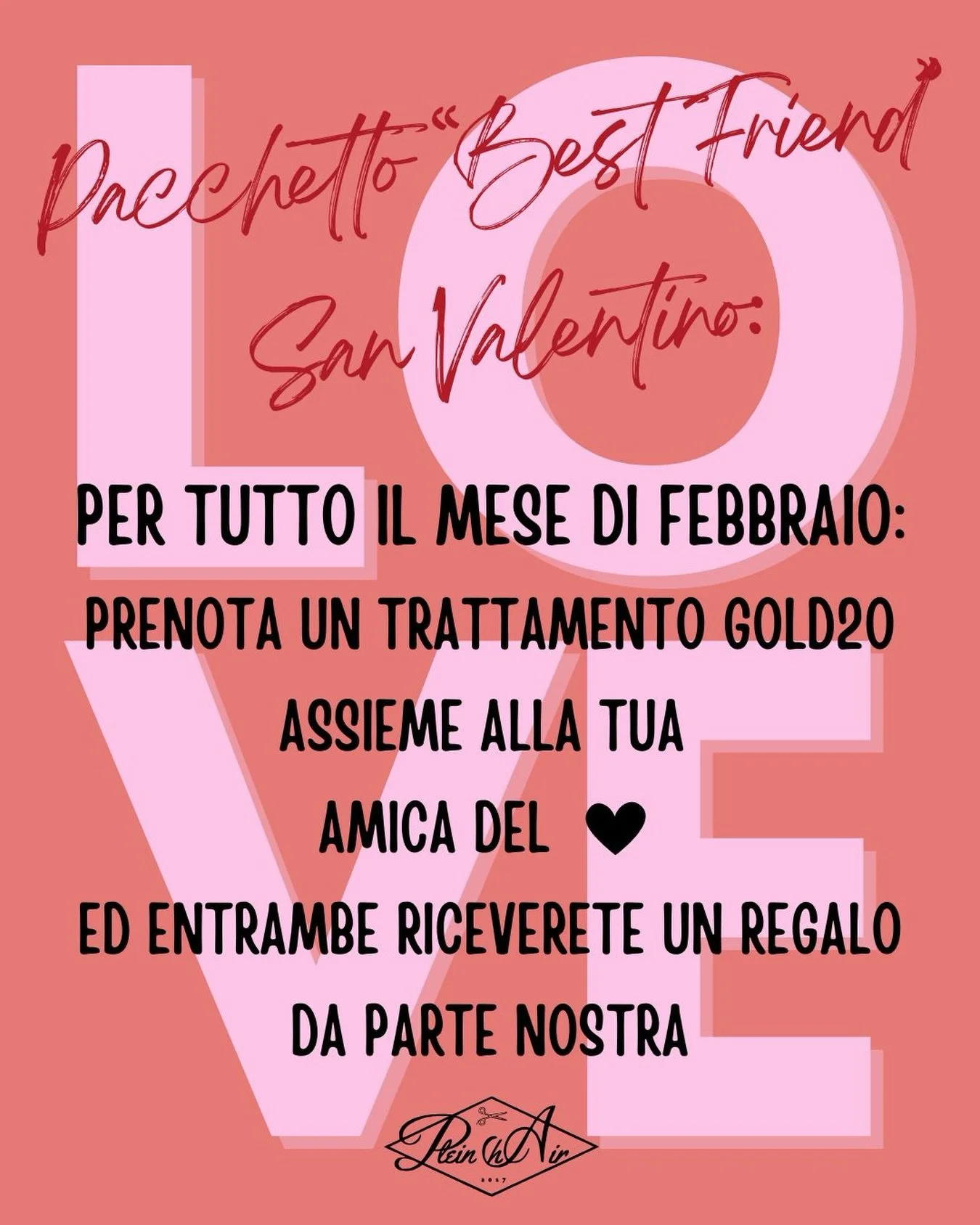 A partire da oggi! Posti limitati