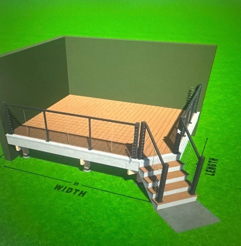 Deck Installation 1 Diagram