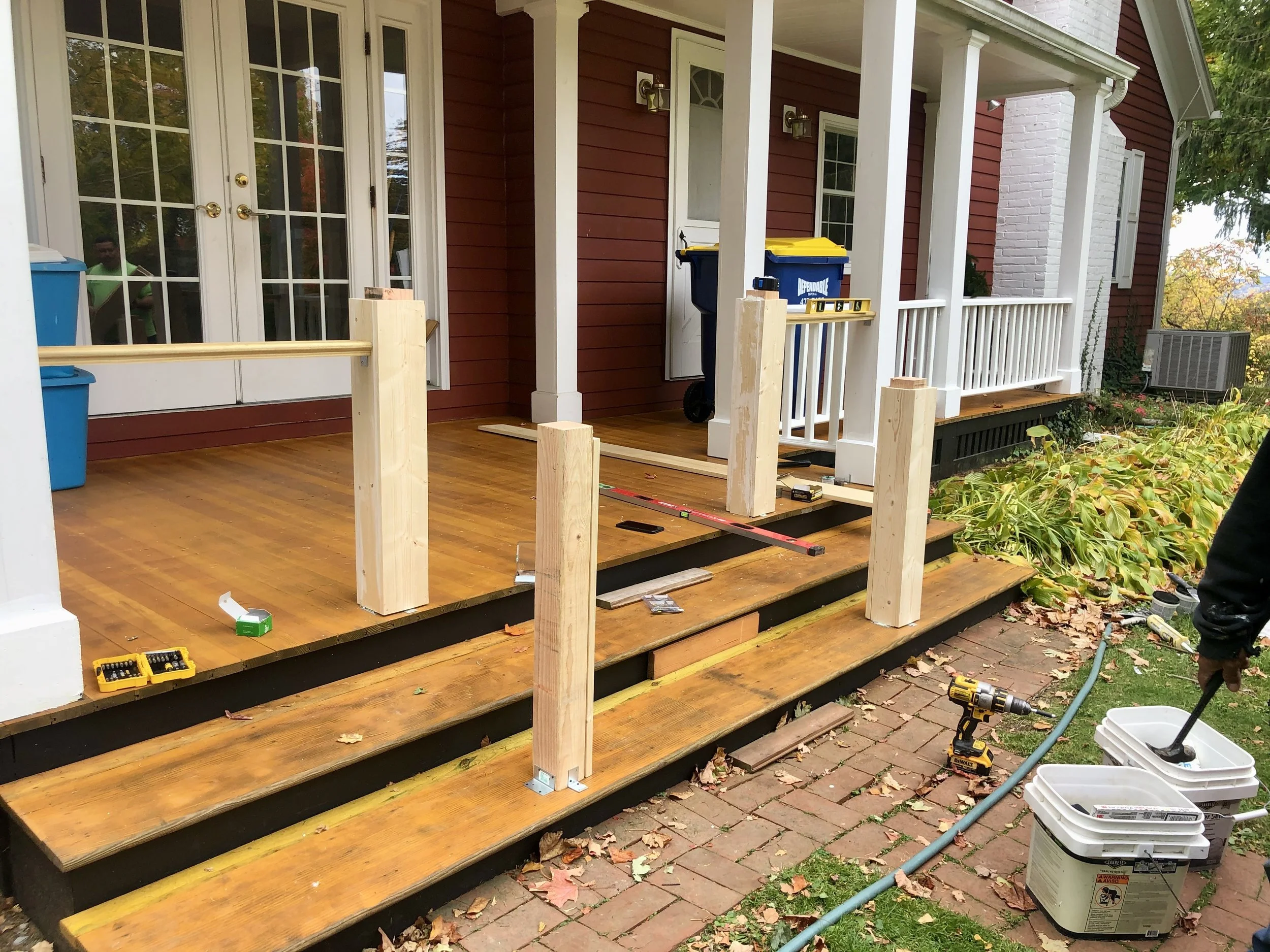Deck Installation 1 Before