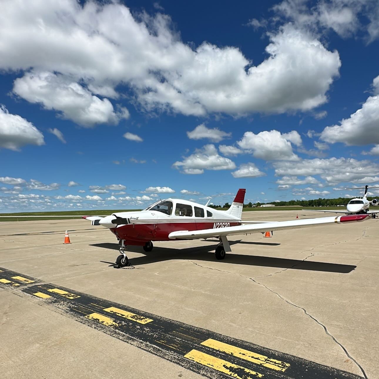 First long cross country in the books since pick up! 

KUGN-KJOT-KYNG

#piper #garmin #aviation