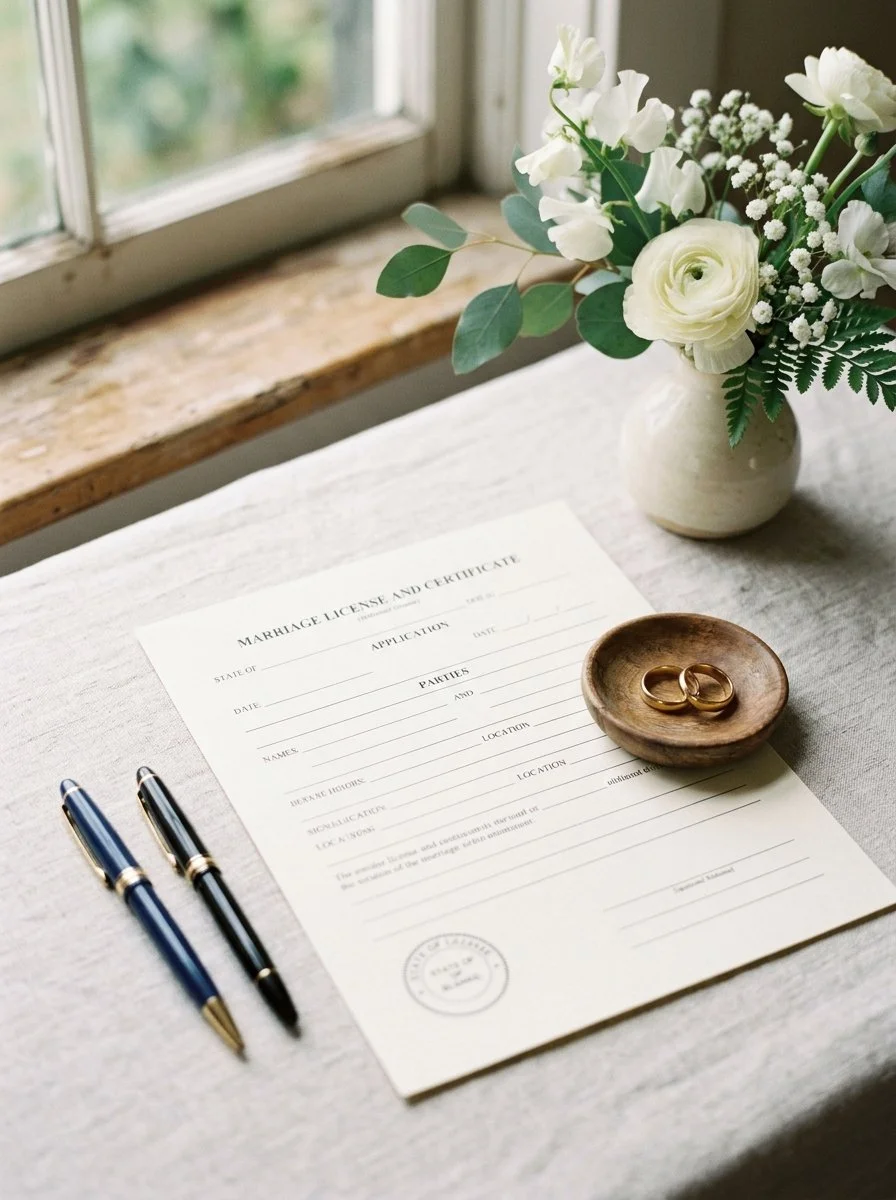 The License, the Officiant, and the Notary You’ll Need After