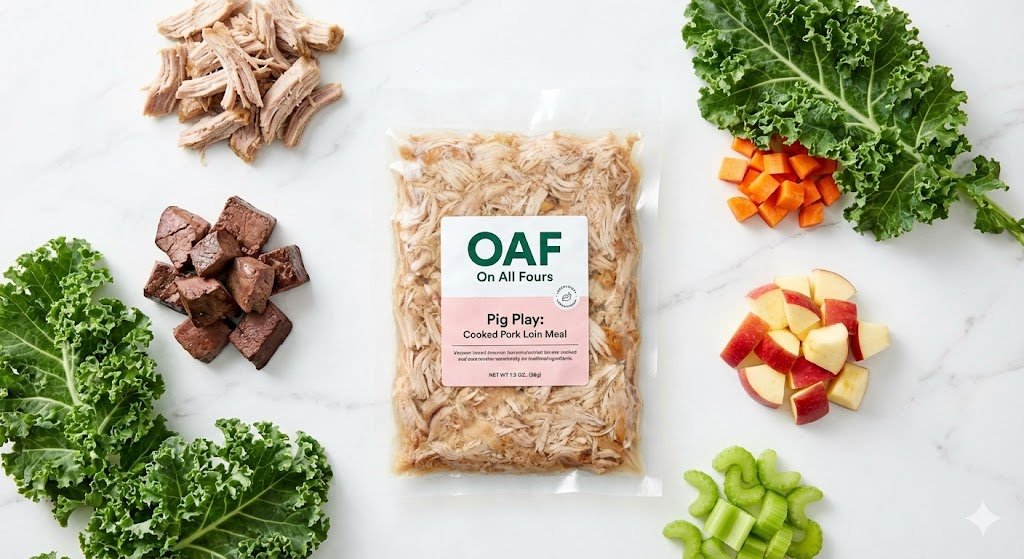 Pig Play: Cooked Pork Loin Meal [Just the Tip - 16oz]