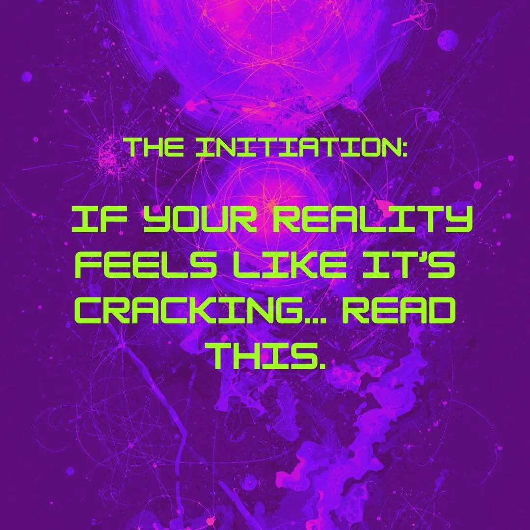 Most people think The Initiation is about learning something new.

It&rsquo;s not.

It&rsquo;s about seeing what&rsquo;s already running you.

The patterns.
The reactions.
The inherited identities.
The survival strategies that quietly shape your rela