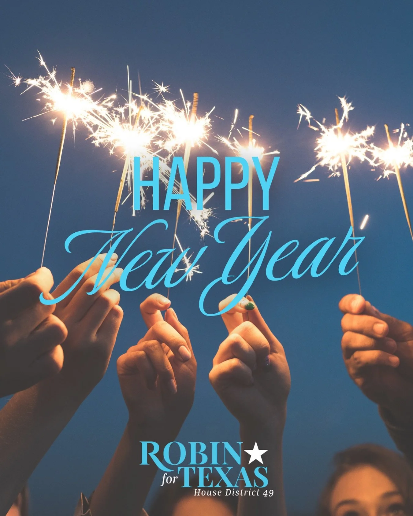 ✨ Happy New Year! Wishing everyone a happy and blessed new year!! ✨

#hd49 #robin4texas #texas #newyear