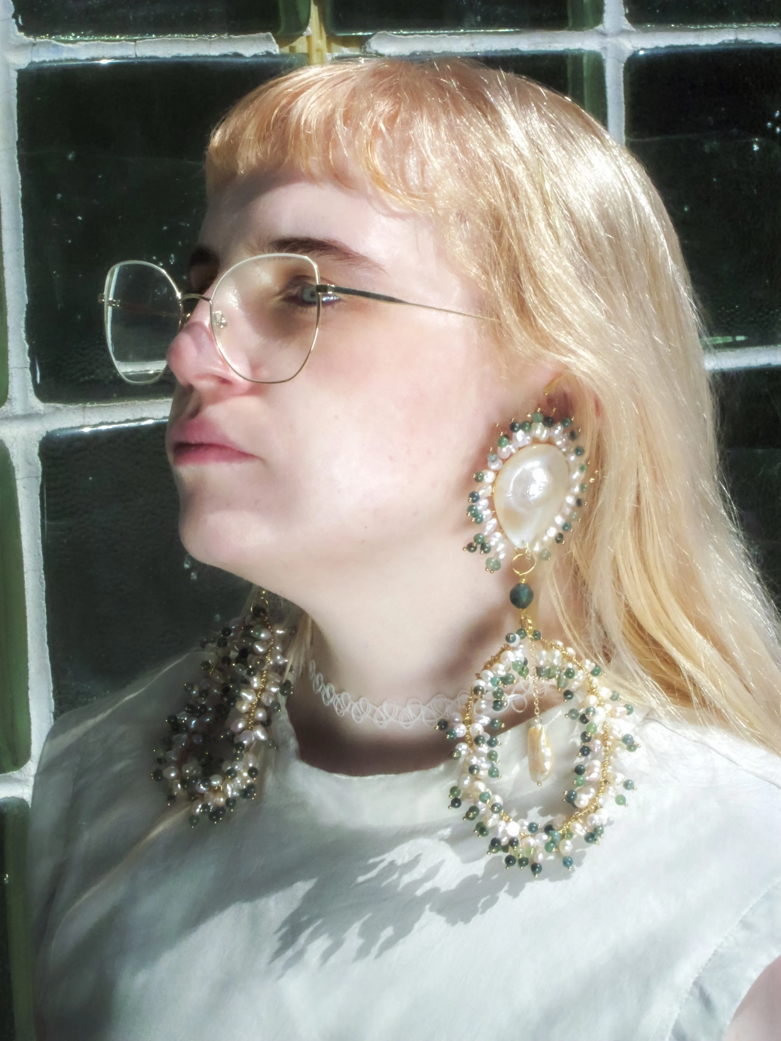 The Pearl Drop Earrings