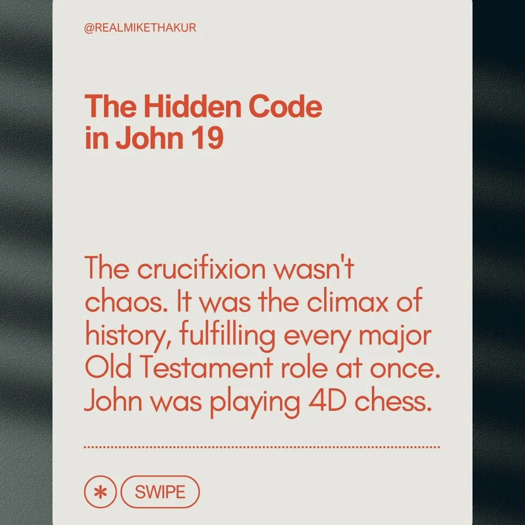 John 19 isn&rsquo;t simply about how #jesus died. It&rsquo;s about who He is &mdash; and what God was doing through Him on the most important day in human history. #bible