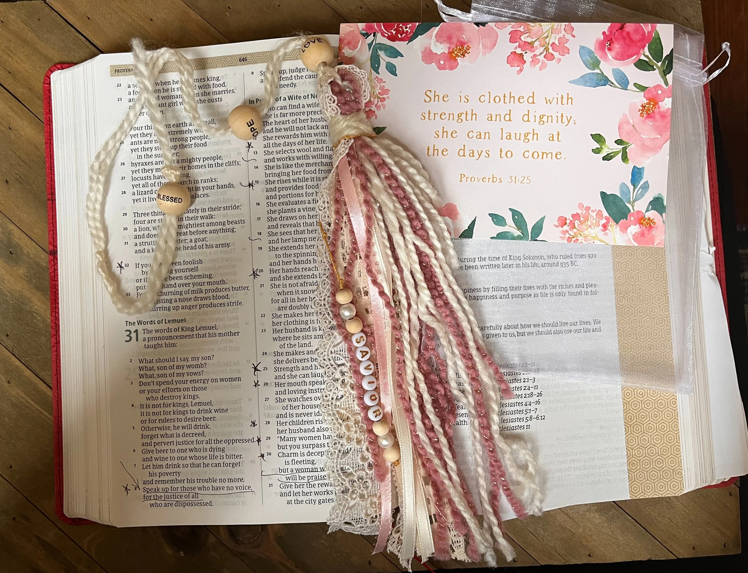 Bible Tassel Bookmark