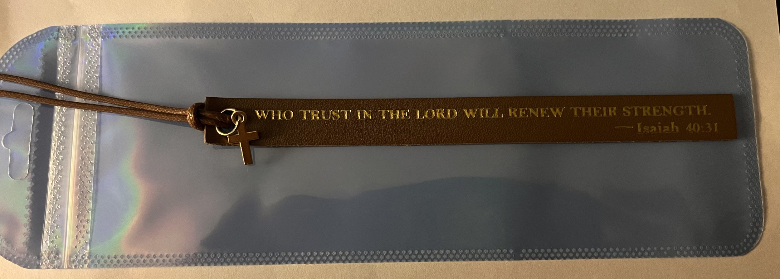 But those who trust in The Lord will renew their strength bookmark