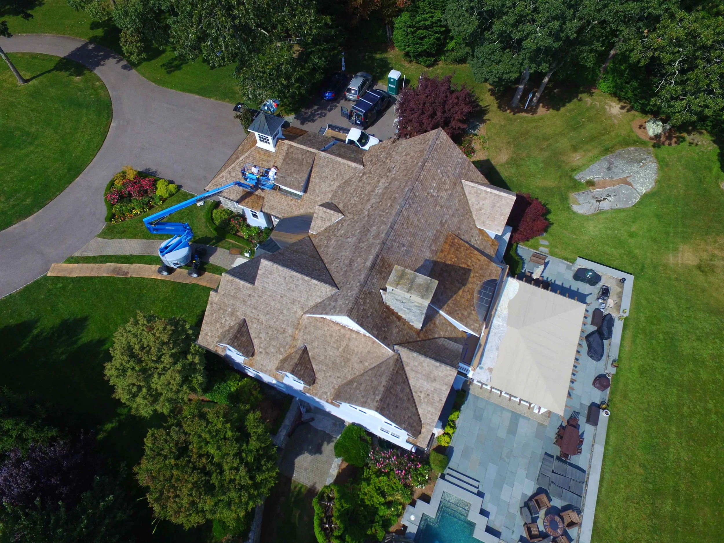 Scope of work — full exterior and roof system.