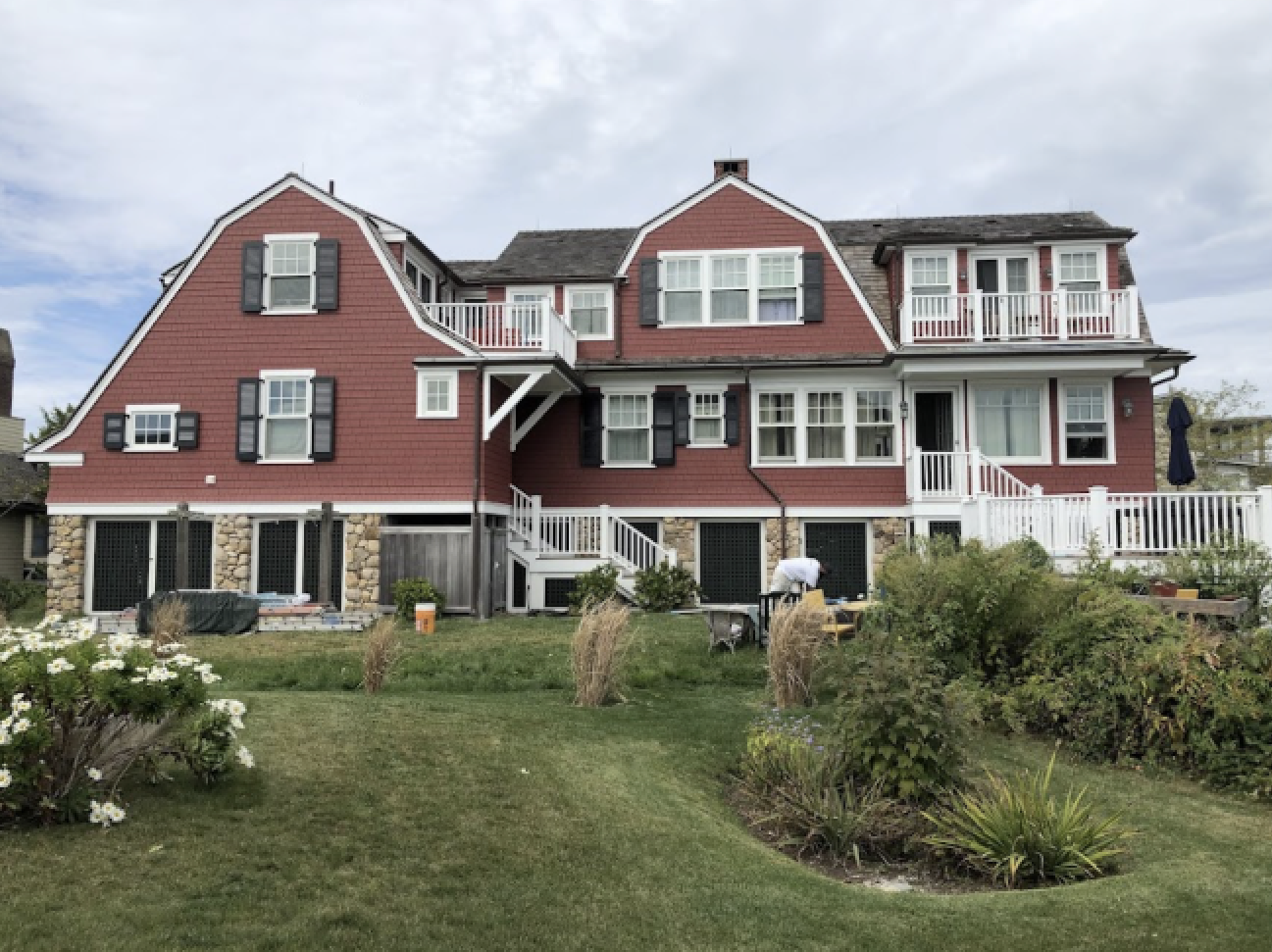 Complete exterior painting of home in Charlestown, Rhode Island, by Cyr Painting and Restoration