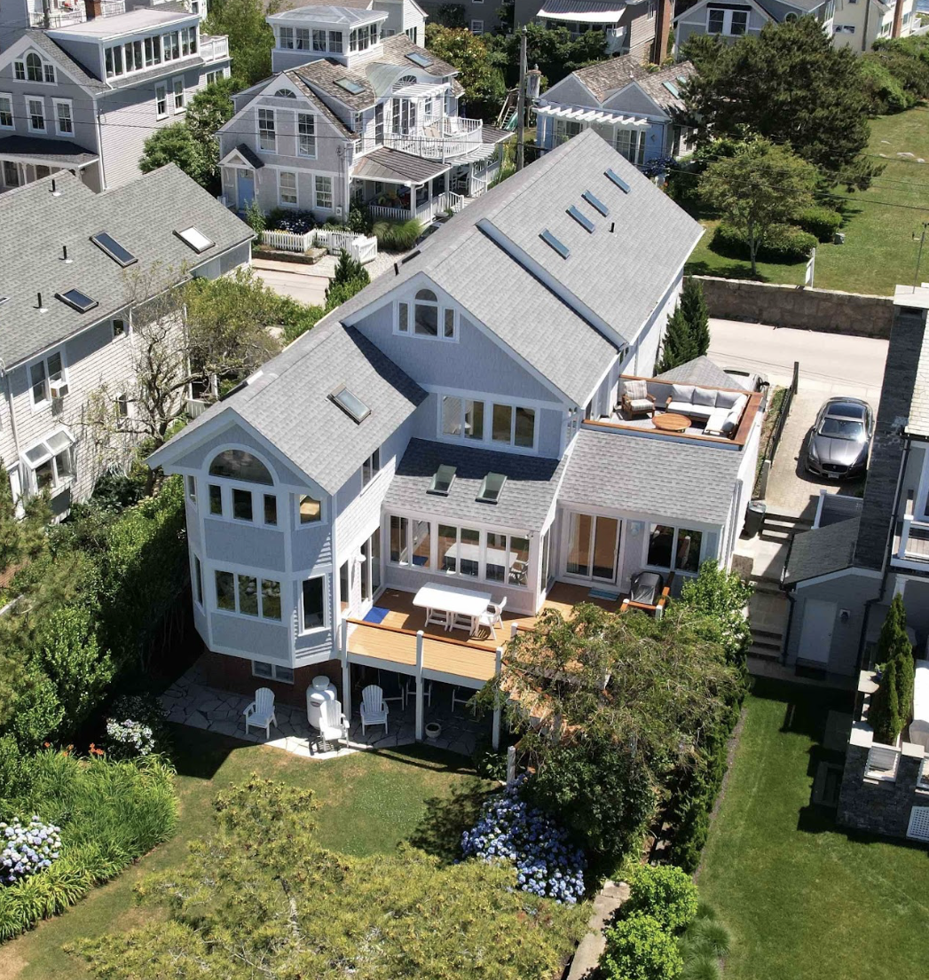 Waterfront home in Stonington Borough, Connecticut, by Cyr Painting and Restoration