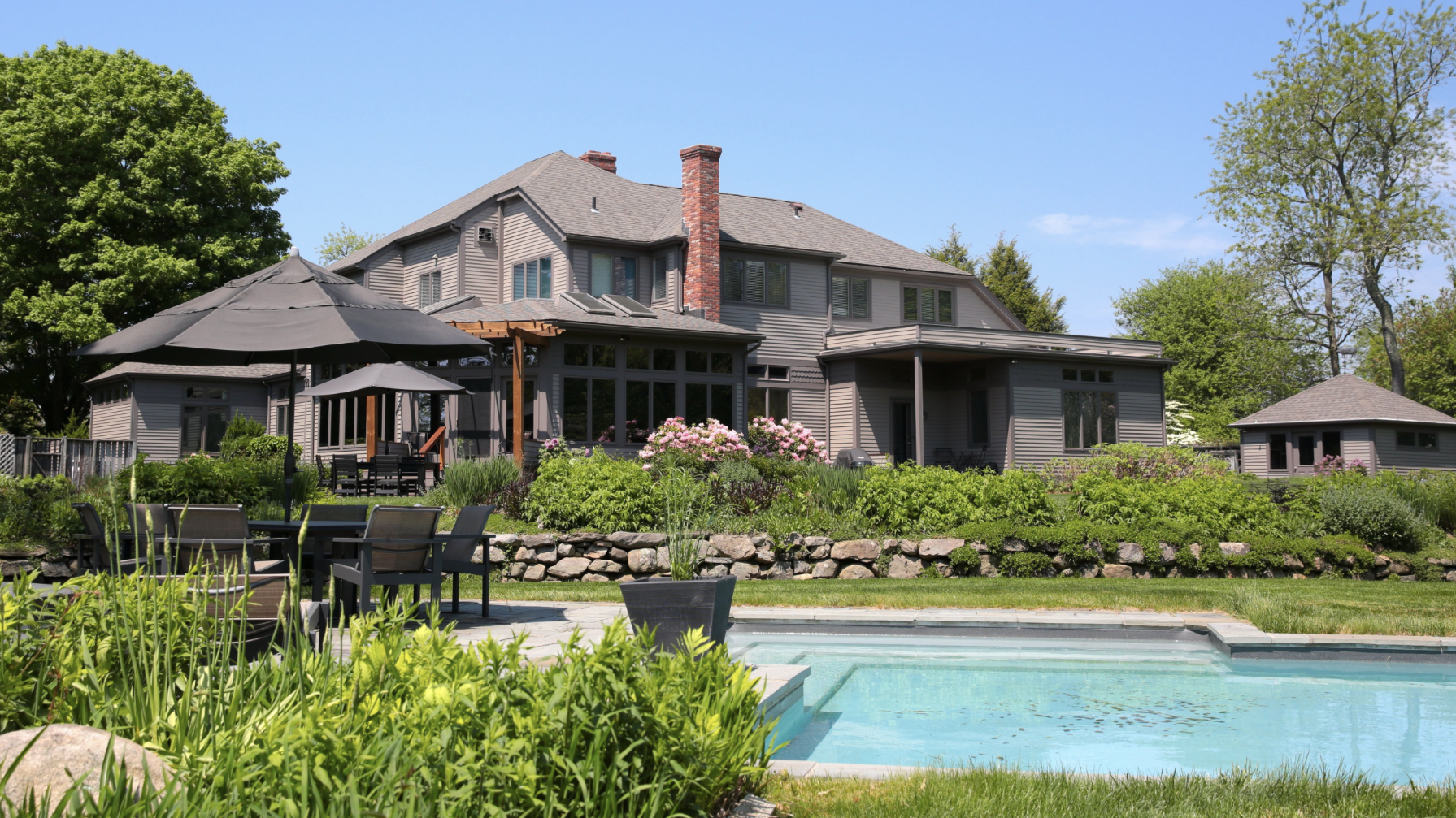 Estate in Stonington Connecticut, by Cyr Painting and Restoration