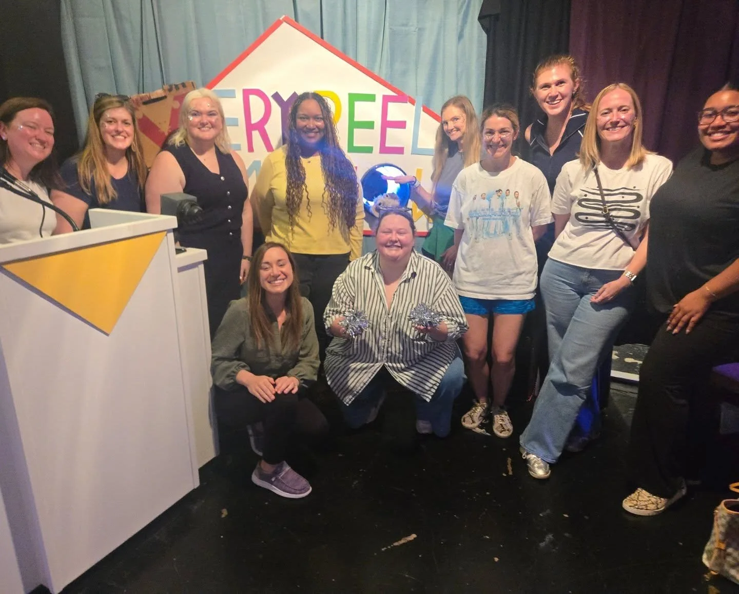 We had such a great time hosting the @juniorleagueno incoming board with a custom game show last night. Congrats ladies! Hope it's the beginning of a fruitful and productive year!