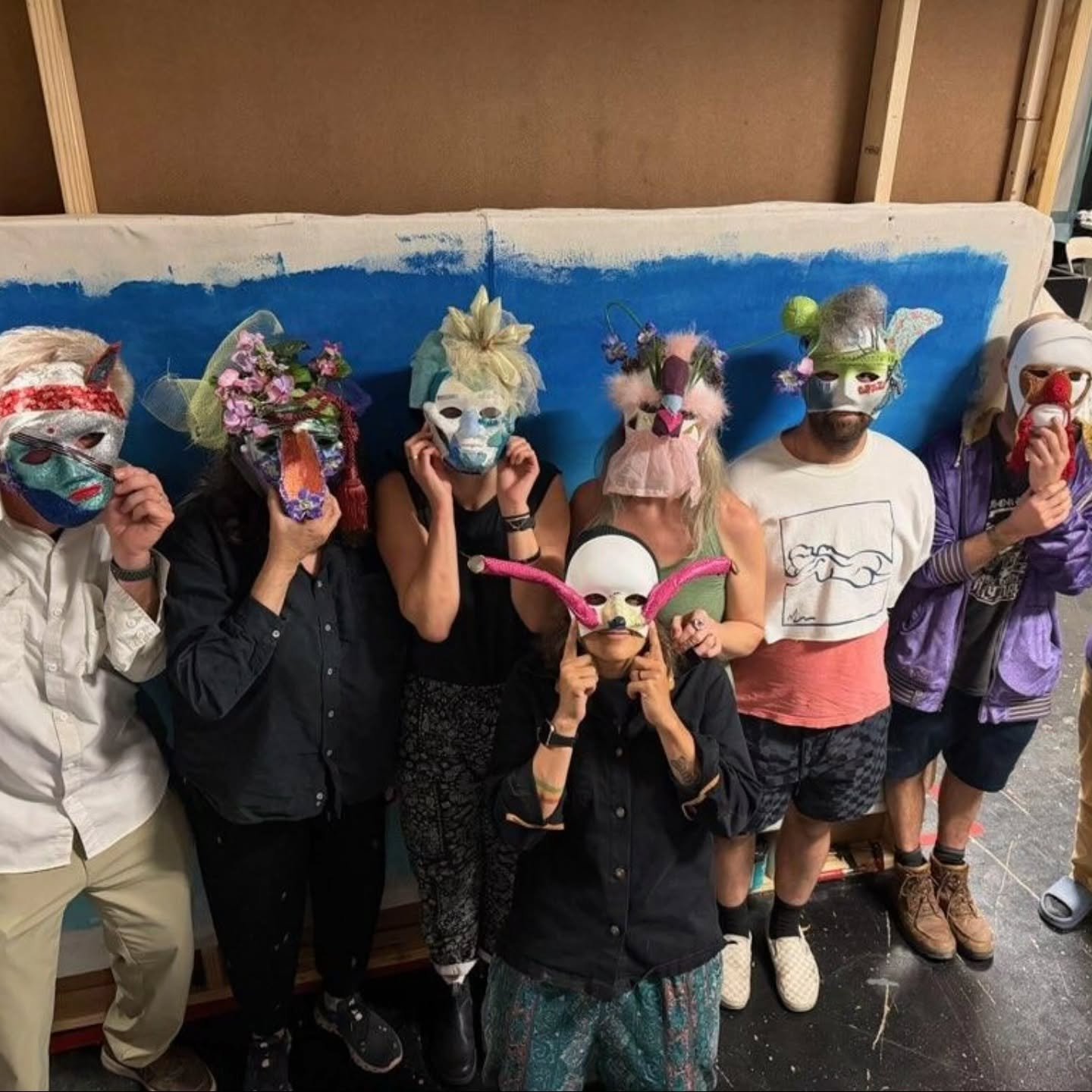 From our *first ever workshop*!

Mask making hosted by talented fabricator and puppeteer @nosepickah. All the pieces turned out incredible.

Still time to register for the second session tonight, link in bio

And if you want to see more fabrication w