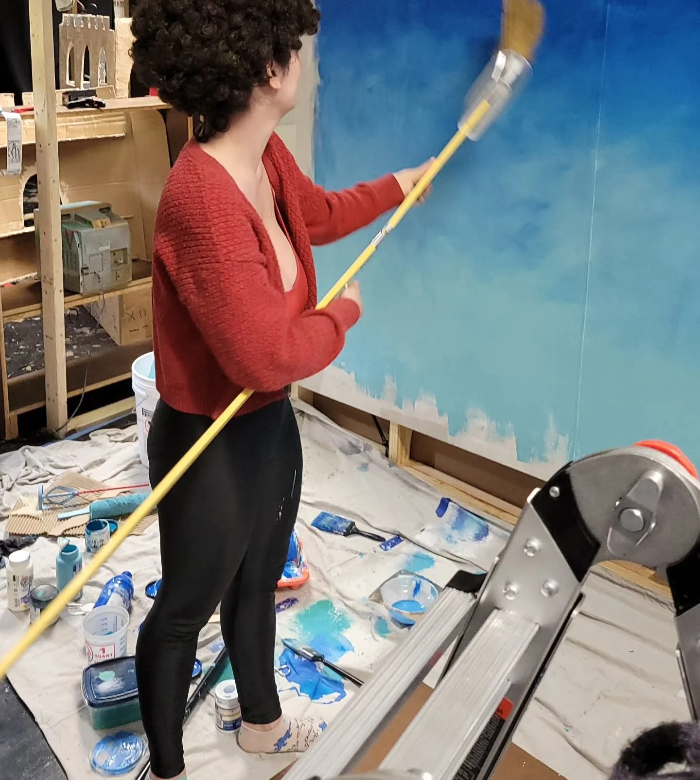 Getting into character creating set pieces for our tv painter-inspired escape room Bob Lost: The Boy of Painting 🖼 

Stay tuned here or join our email list for opening announcement and opportunities to get early discounted tickets. You can also buy 