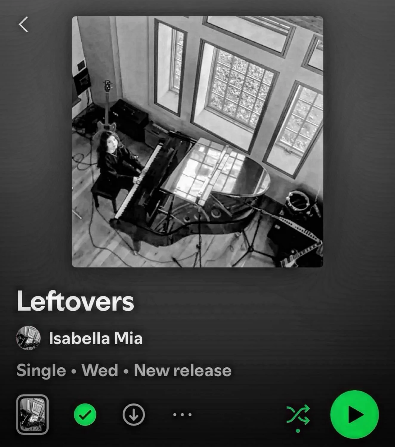 Here is my new single out: Leftovers! It is one of my newer pieces that I had the wonderful chance to work with, with @watersoundentertainment ! I cannot thank them enough for how much they&rsquo;ve brought my simple idea to a full blown symphony. Go