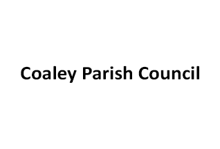 Text reads 'Coaley Parish Council' on a white background.