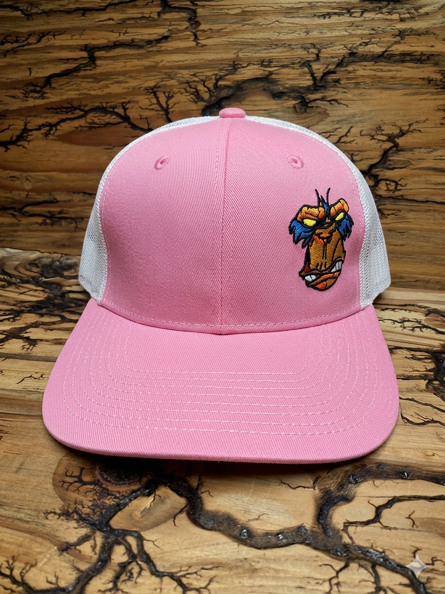 Pink/White Hat Snap Back