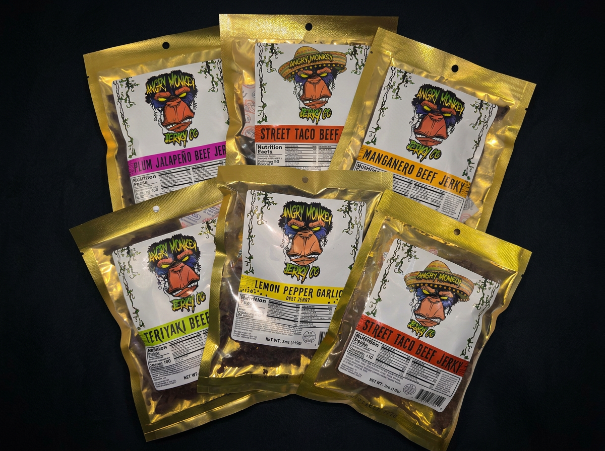 Triple Threat Beef Jerky ~ 12 oz