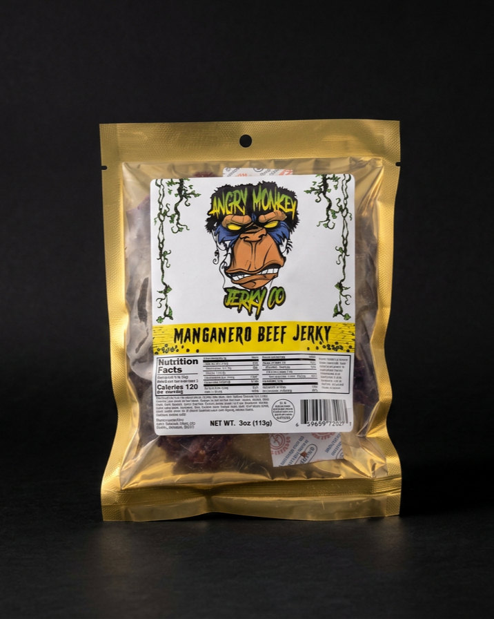 Manganero Beef Jerky ~ 3oz