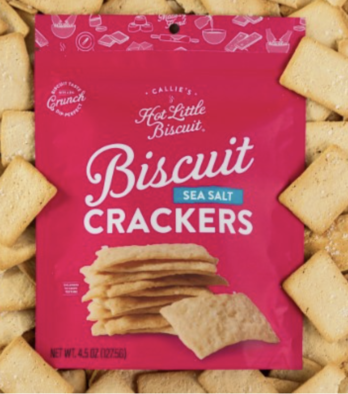 Hot Little Biscuit Sea Salt Crackers