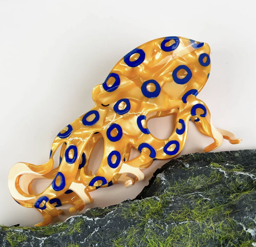 Blue-Ringed Octopus Hair Claw