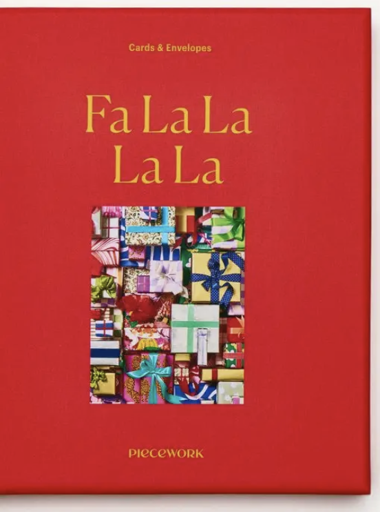 Fa La La La La Stationery Set of 8