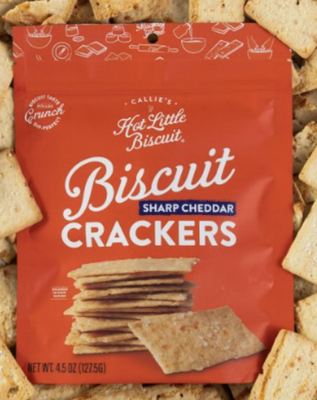Sharp Cheddar Biscuit Crackers
