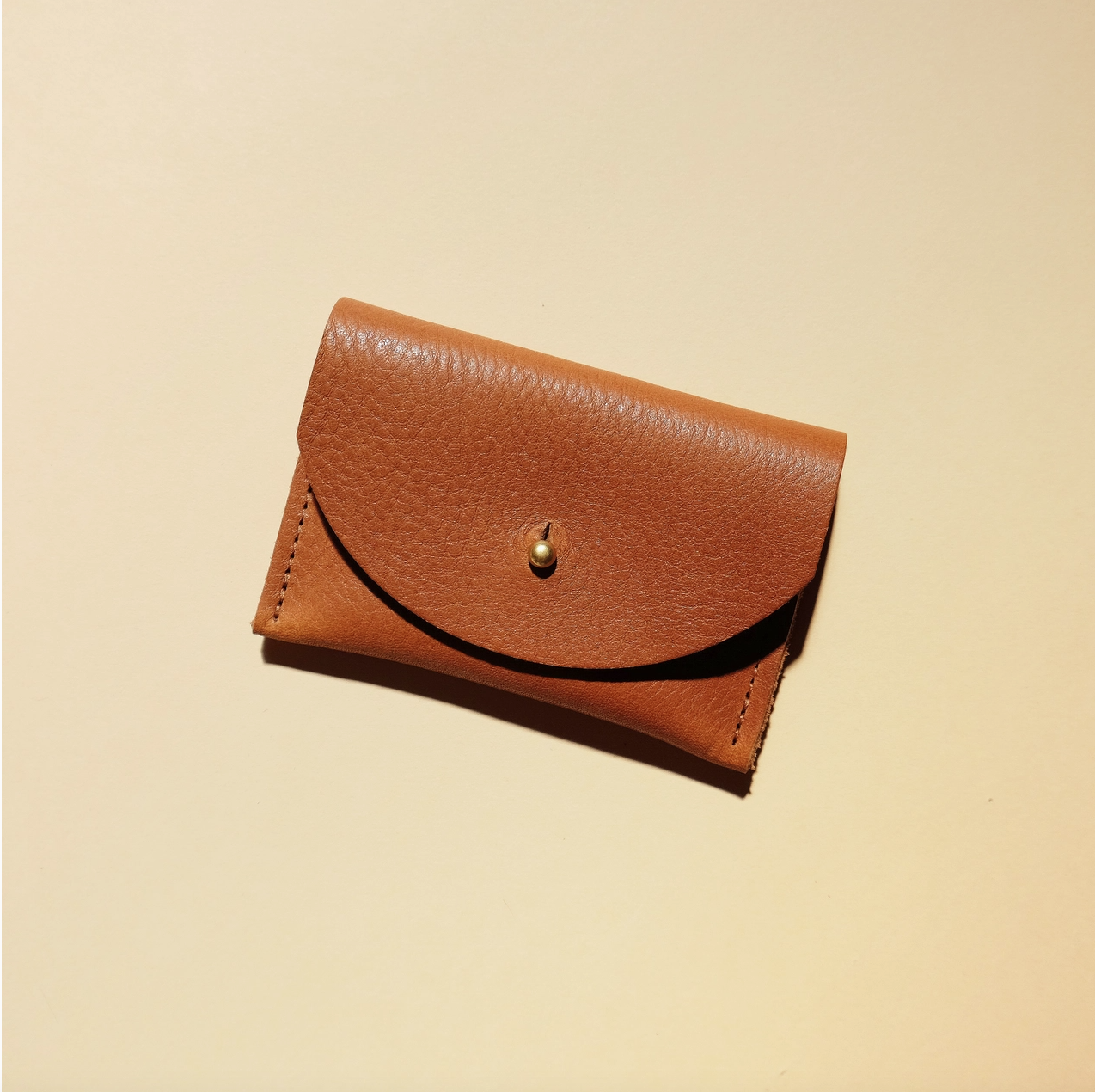 Cardholder - Cognac Leather