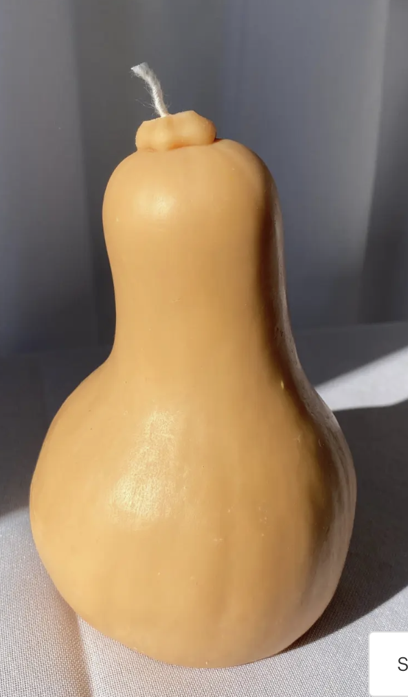 Small Squash Candle