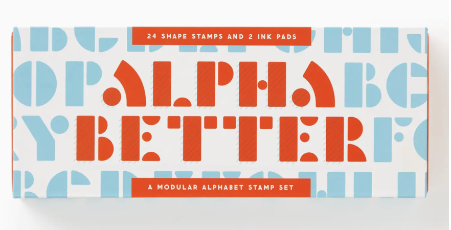 Brass Monkey Alpha Better Stamp Set