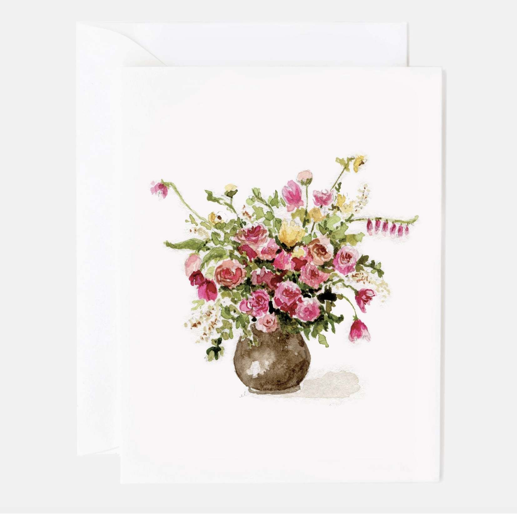 Emily Lex Rose Bouquet Notecards