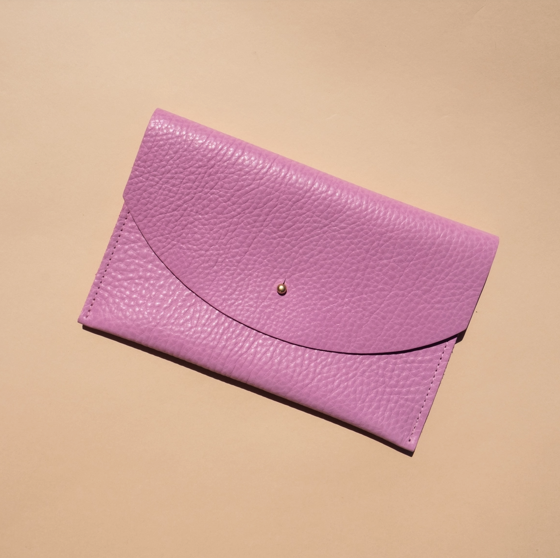 Envelope Pouch - Sorbet Leather