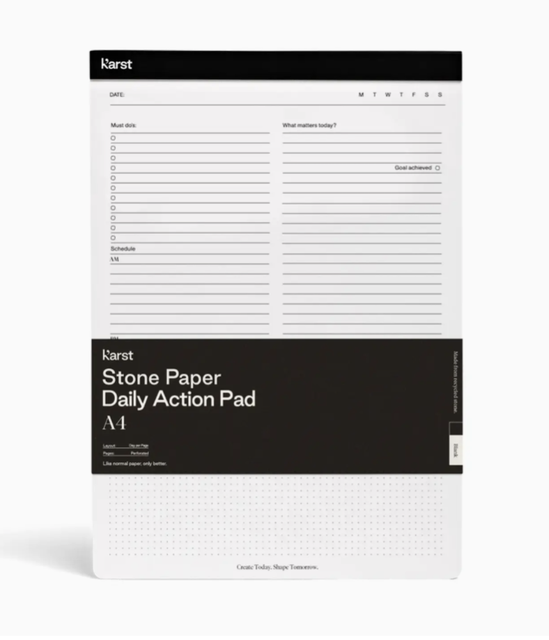 Karst - A4 Daily Action Pad