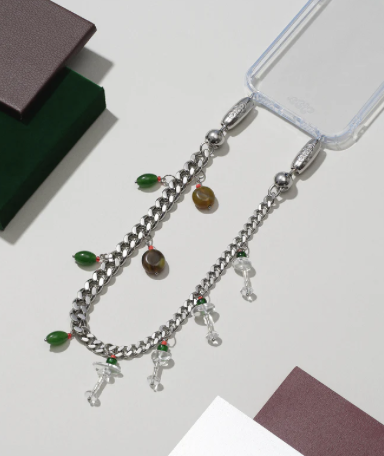 Curb Chain Martini Wristlet