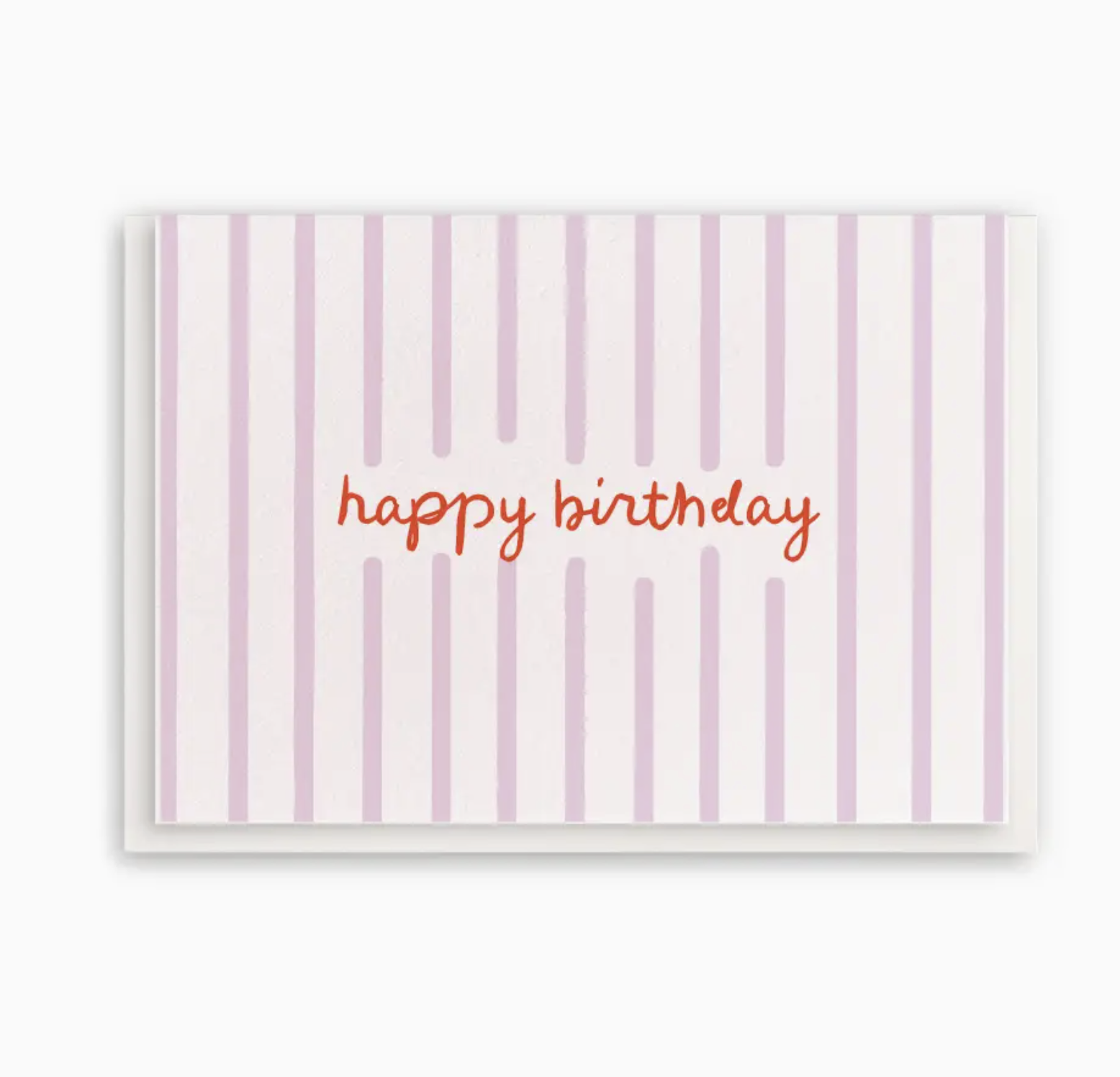 Birthday Stripes - Enclosure Greeting Cards