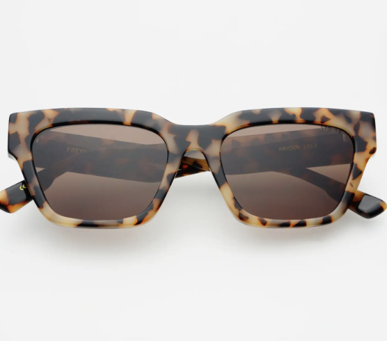 Hayden Acetate Unisex Rectangular Sunglasses