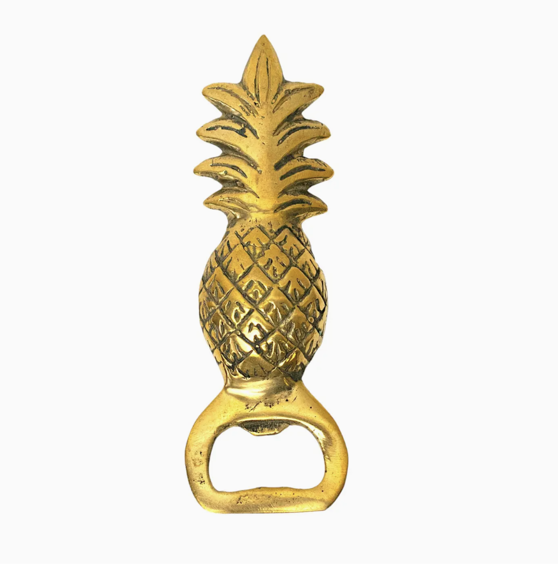 Brass Pineapple Bottle Opener