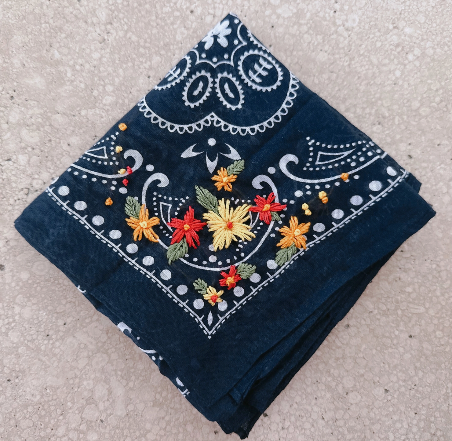 Embroidered Bandanas